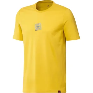 Adidas Men&#x27;s 5.10 Heritage Logo Tee Hazy Yellow | Buy Adidas Men&#x27;s 5.10 Heritage Logo Tee Hazy Yellow here | Outnorth