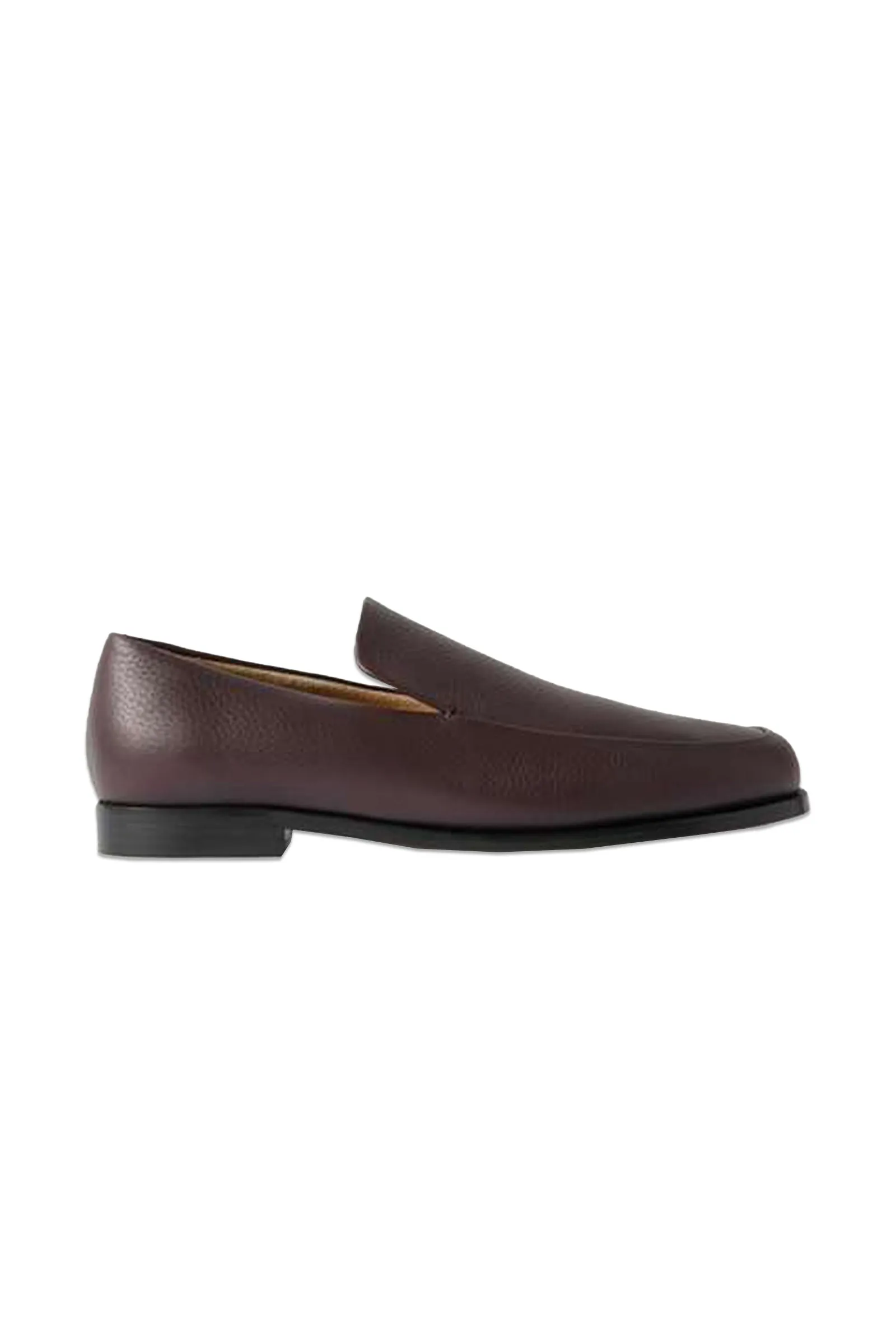 Alessio Textured-Leather Loafers