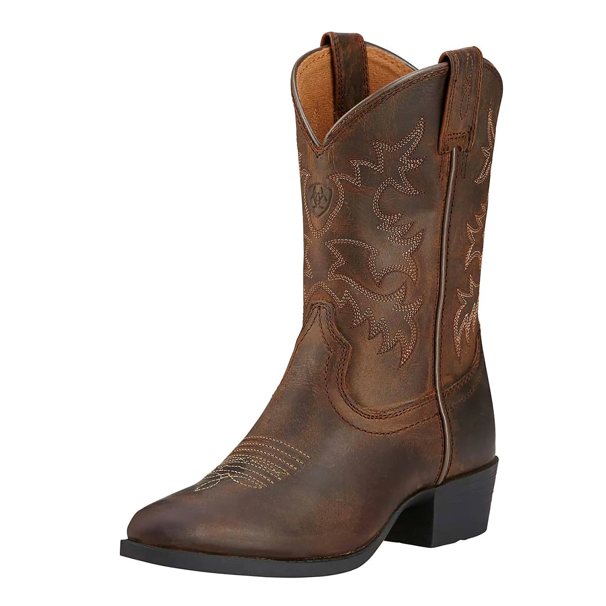 Ariat | Kid's Heritage Western | Distressed Brown