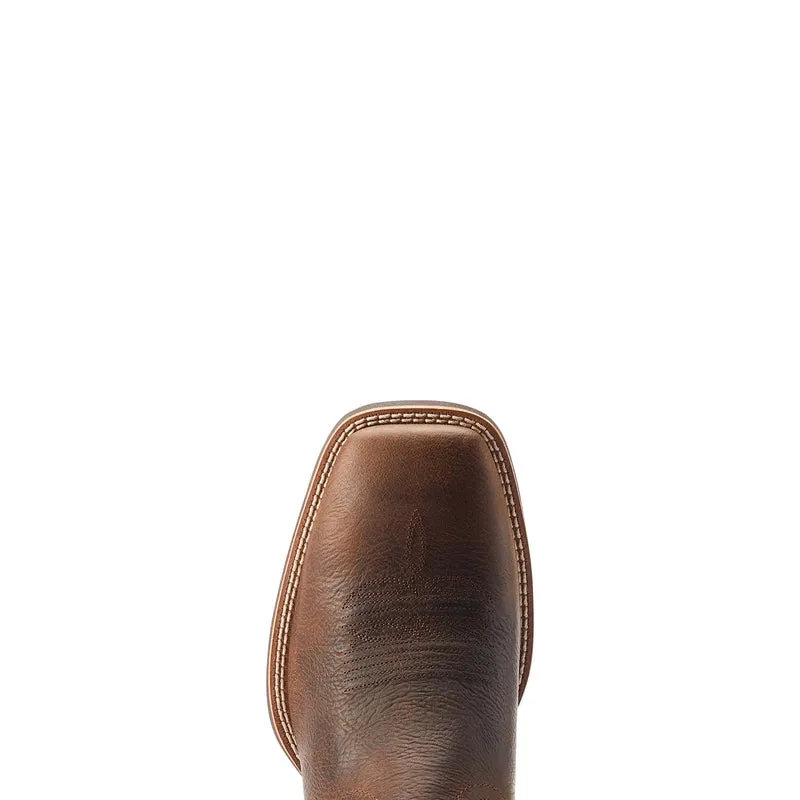 'Ariat' Men's 11" Slingshot Western Square Toe - Rowdy Rust / Dark Denim