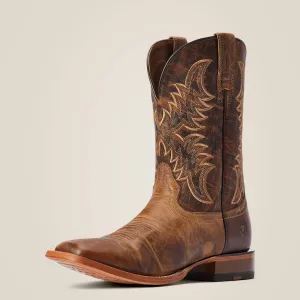 Ariat Men's Tan Point Ryder Broad Square Toe Western Boots