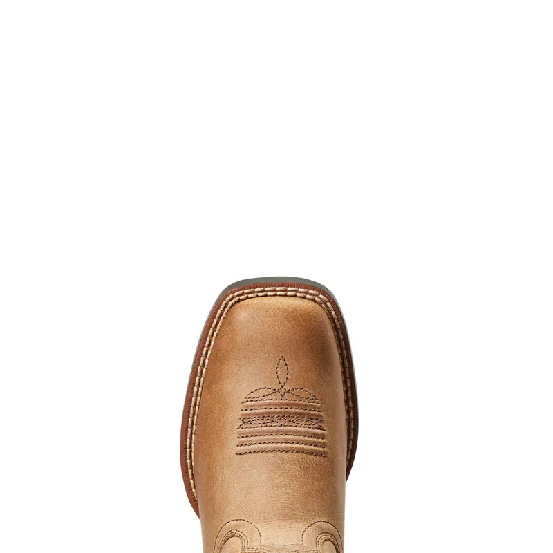 'Ariat' Youth Patriot 2.0 Square Toe - Homestead Brown