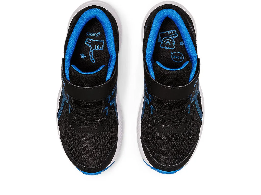 ASICS Contend 8 PS - Kids - Black/Electric Blue