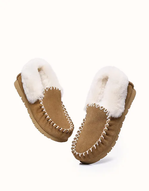 AUSTRALIAN SHEPHERD® mens Popo Moccasins Big Size