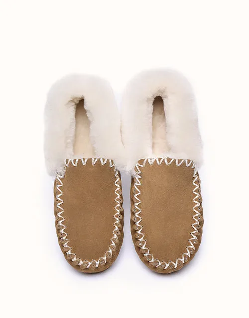 AUSTRALIAN SHEPHERD® mens Popo Moccasins Big Size