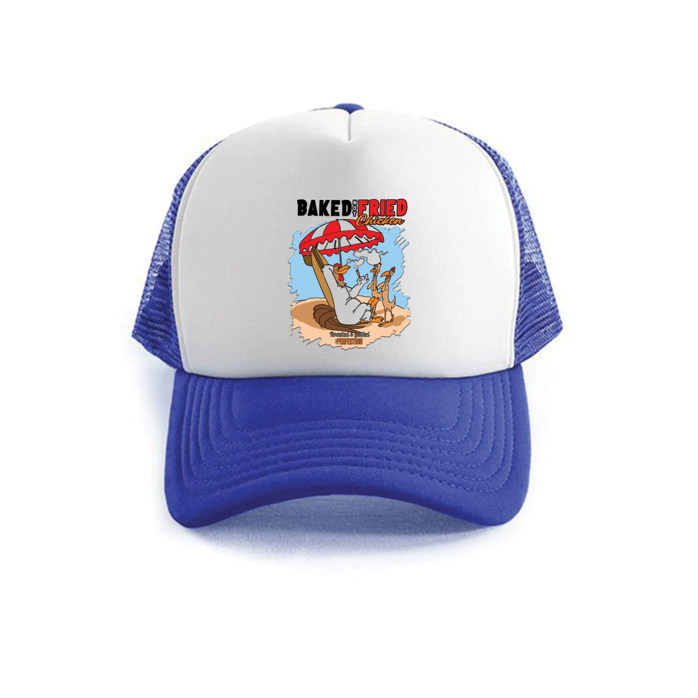 Baked Not Fried Trucker Hat