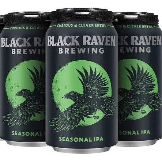 Black Raven Seasonal IPA Can 355ml　ブラック レイヴン シーズナル IPA