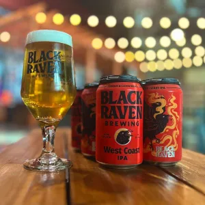 Black Raven West Coast IPA Can 355ml　ブラック レイヴン ウェストコースト IPA