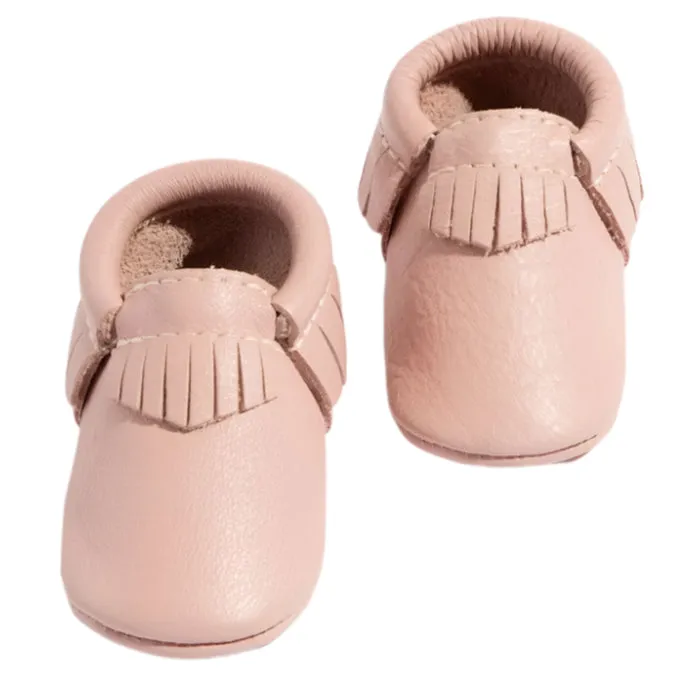 Blush Moccasin Baby Shoe