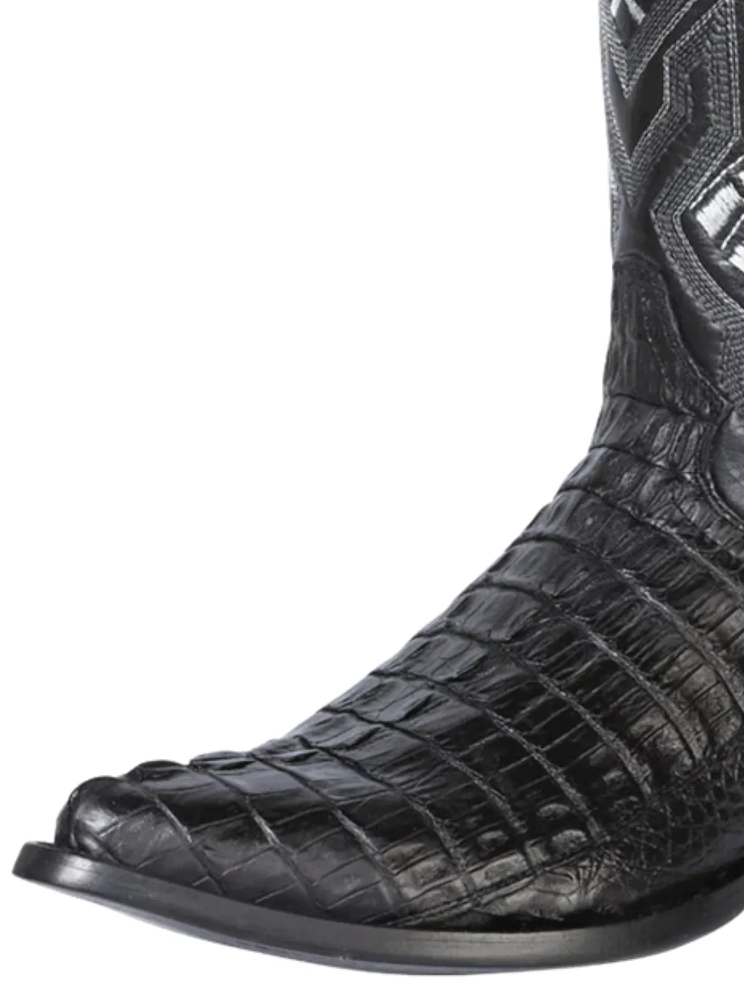 Botas Vaqueras Exoticas de Caiman Cola Original para Hombre 'Centenario' - ID: 124462