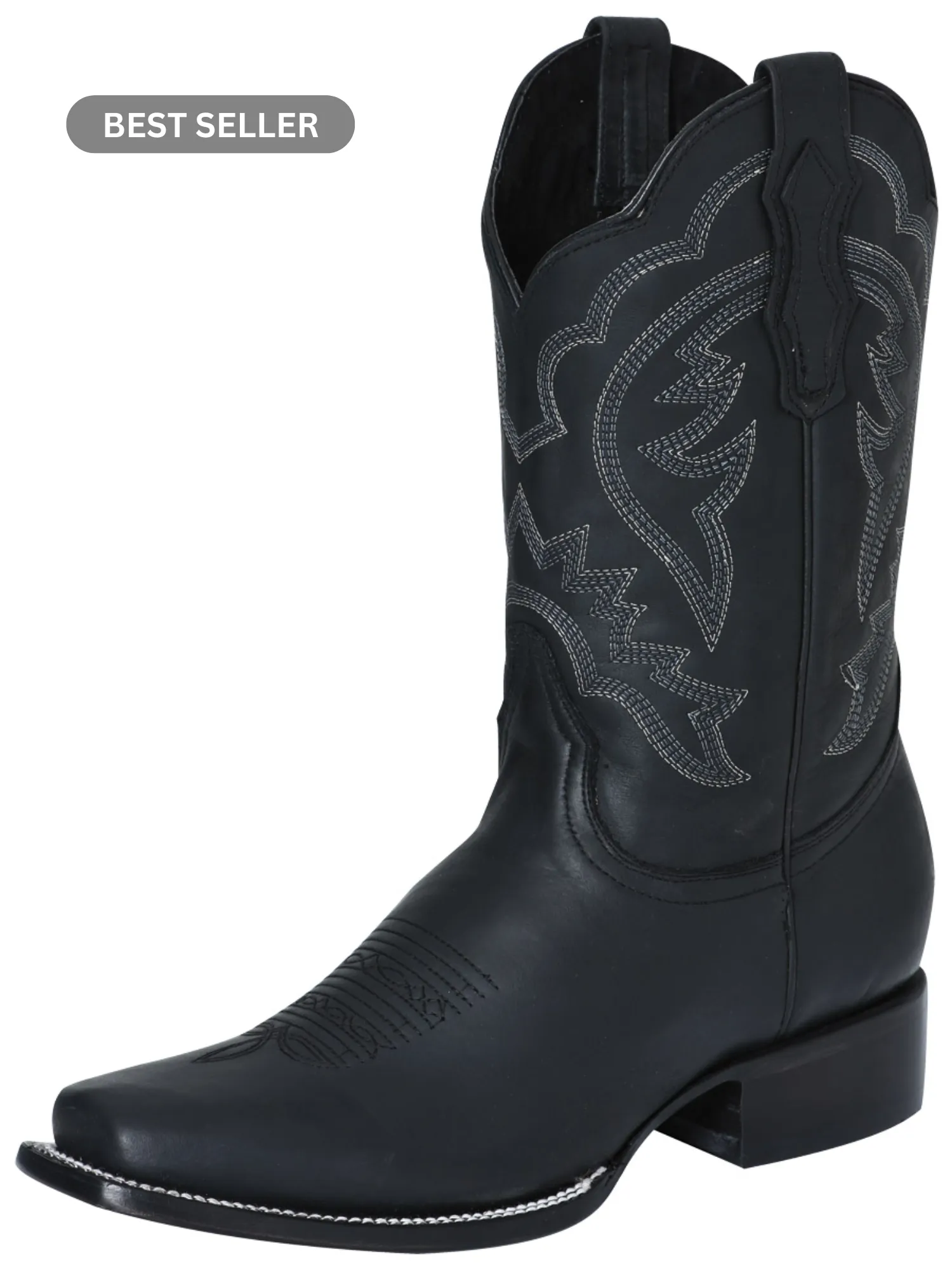 Botas Vaqueras Rodeo Clasicas de Piel Genuina para Hombre 'El Señor de los Cielos' - ID: 124066