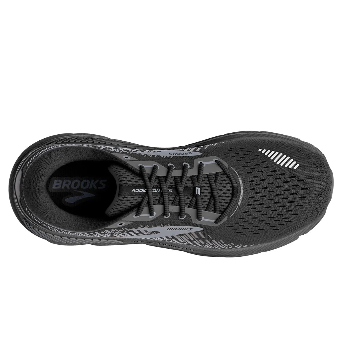 Brooks Addiction GTS 15 Mens | Black/black/ebony