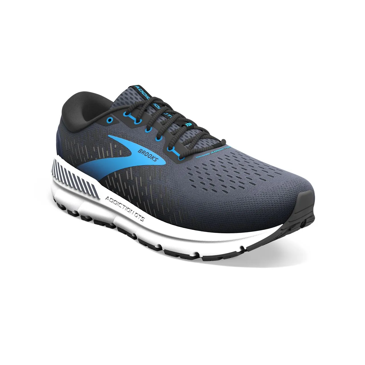 Brooks Addiction GTS 15 (Mens) - India Ink/Black/Blue