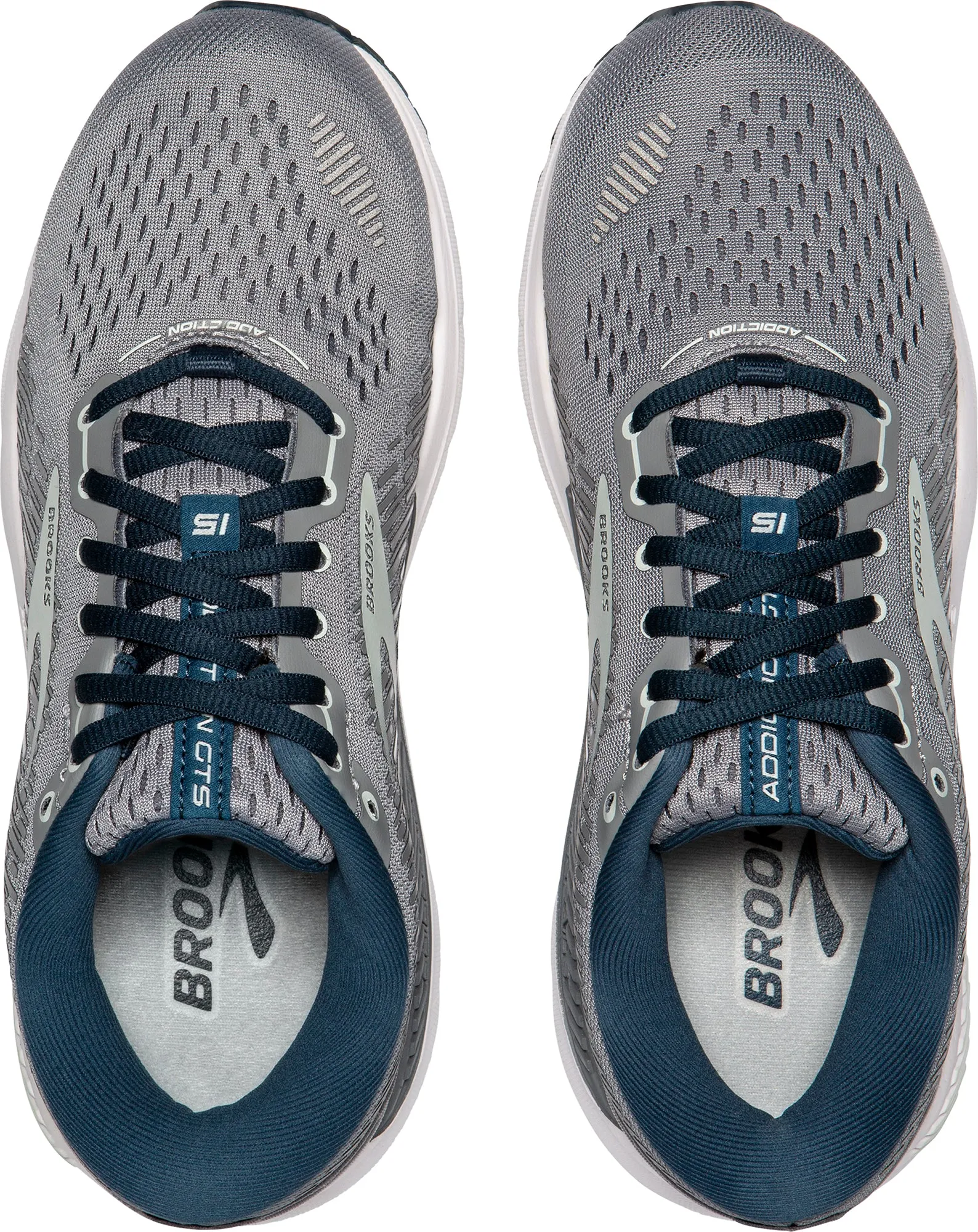 Brooks Addiction GTS 15 Womens Running Shoes - Grey