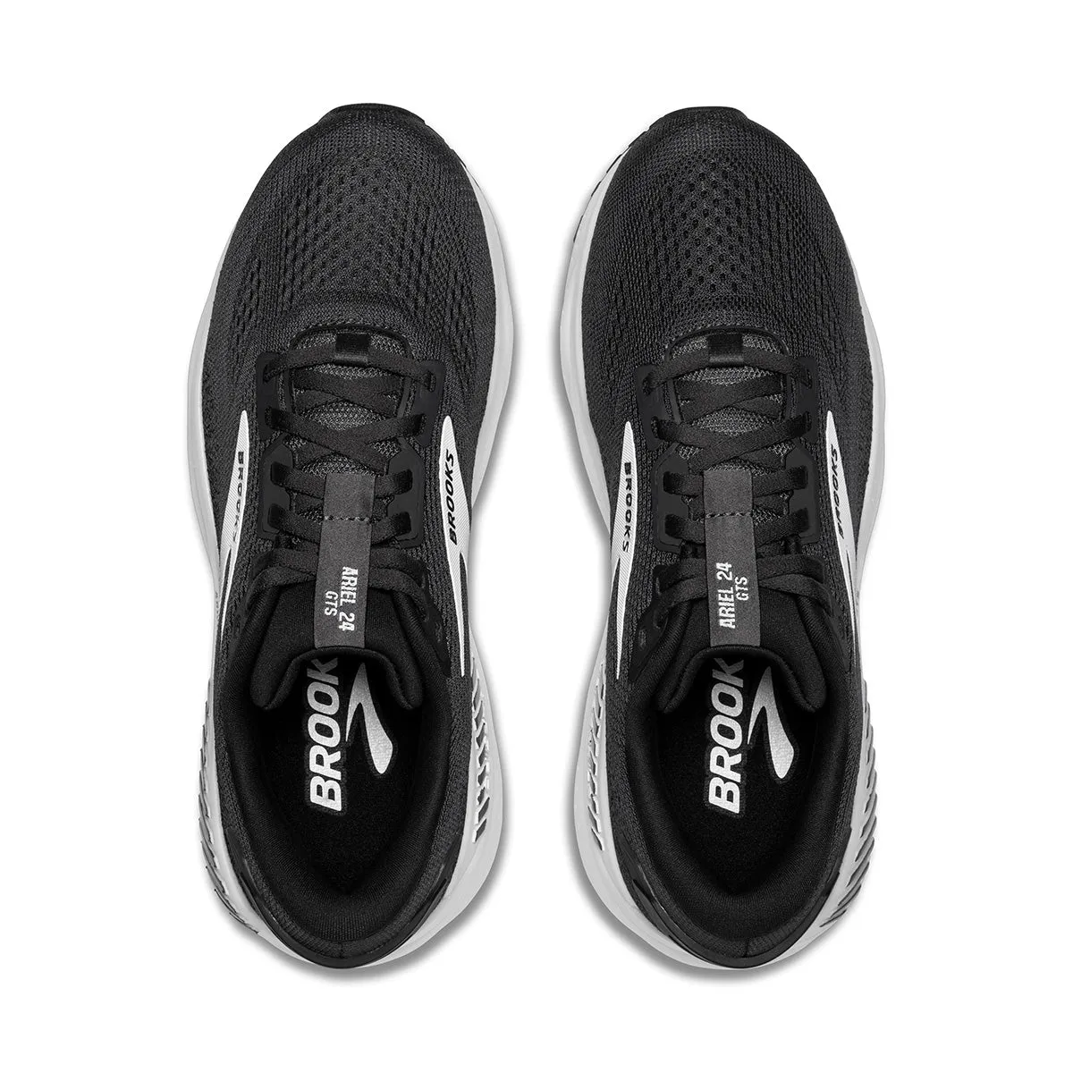 Brooks Ariel GTS 24 Womens | Ebony/black/white