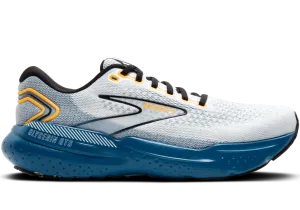 Brooks Glycerin GTS 21 Mens Running - White / Sapphire / Orange