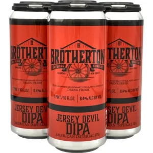 Brotherton Jersey Devil DIPA 4pk Can