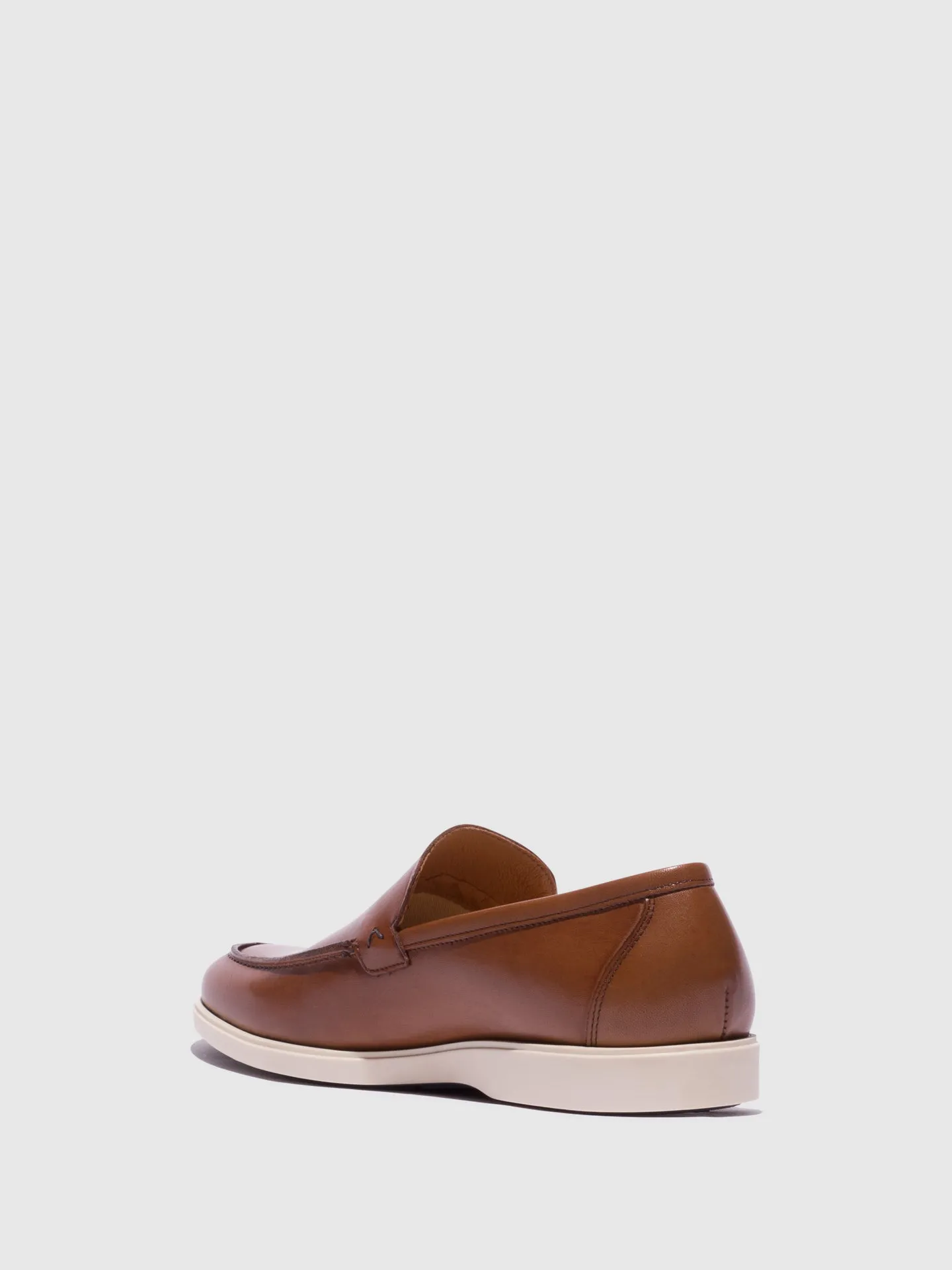 Brown Snaffle Loafers