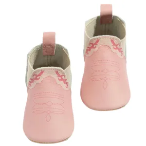 Bubblegum Cowboy Chelsea Boot Baby Shoe