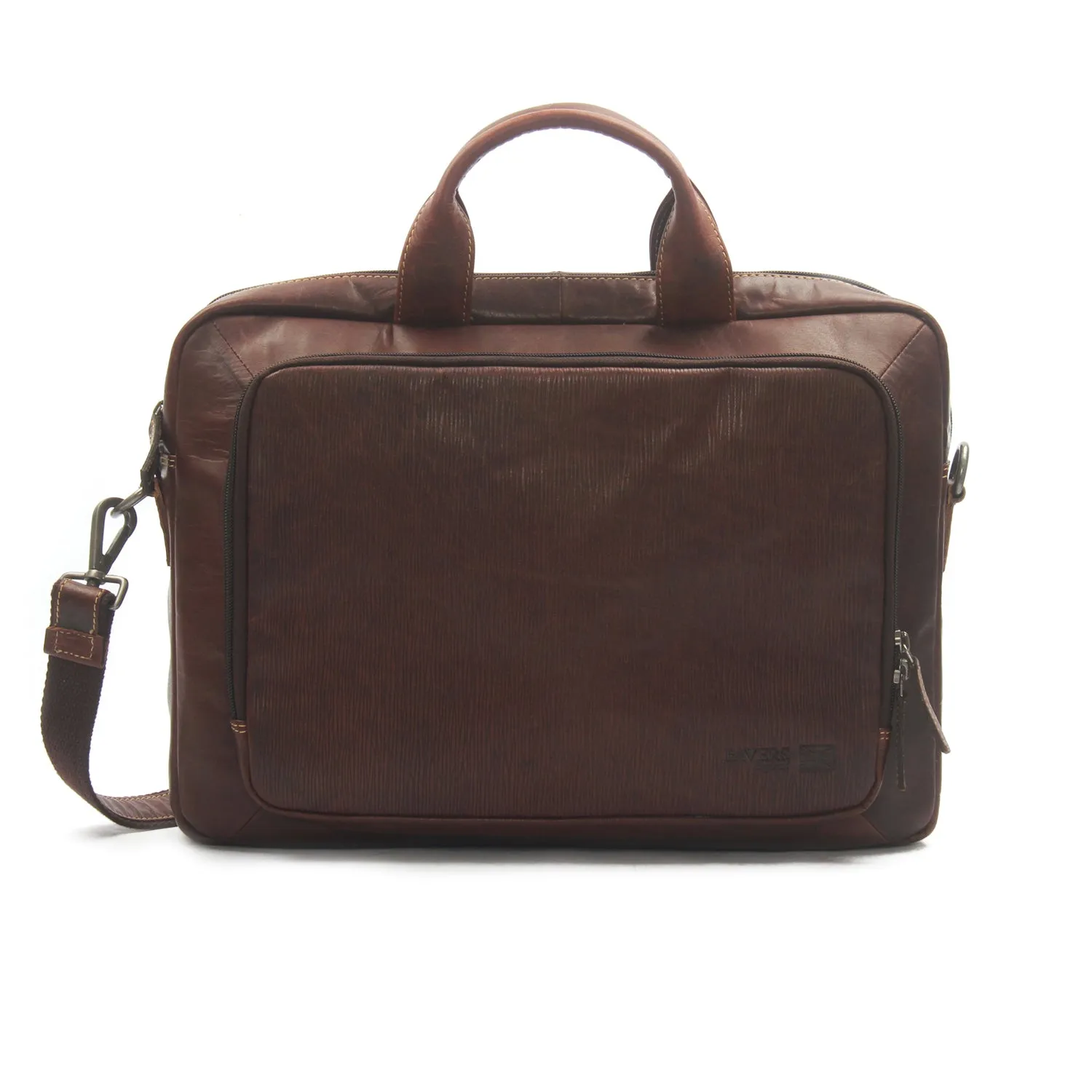 Capacious Men's Leather Laptop Bag