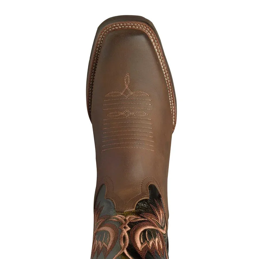 Carson Zipper Western Boot