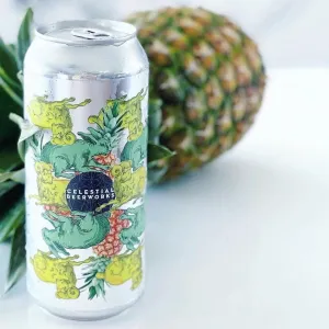 Celestial Pineapple Triple Stars Can 473ml　セレスティアル パイナップルトリプルスターズ