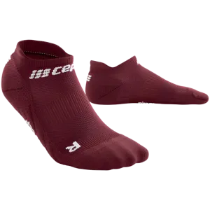 CEP | The Run No Show Socks 4.0 | Women's | Dark Red