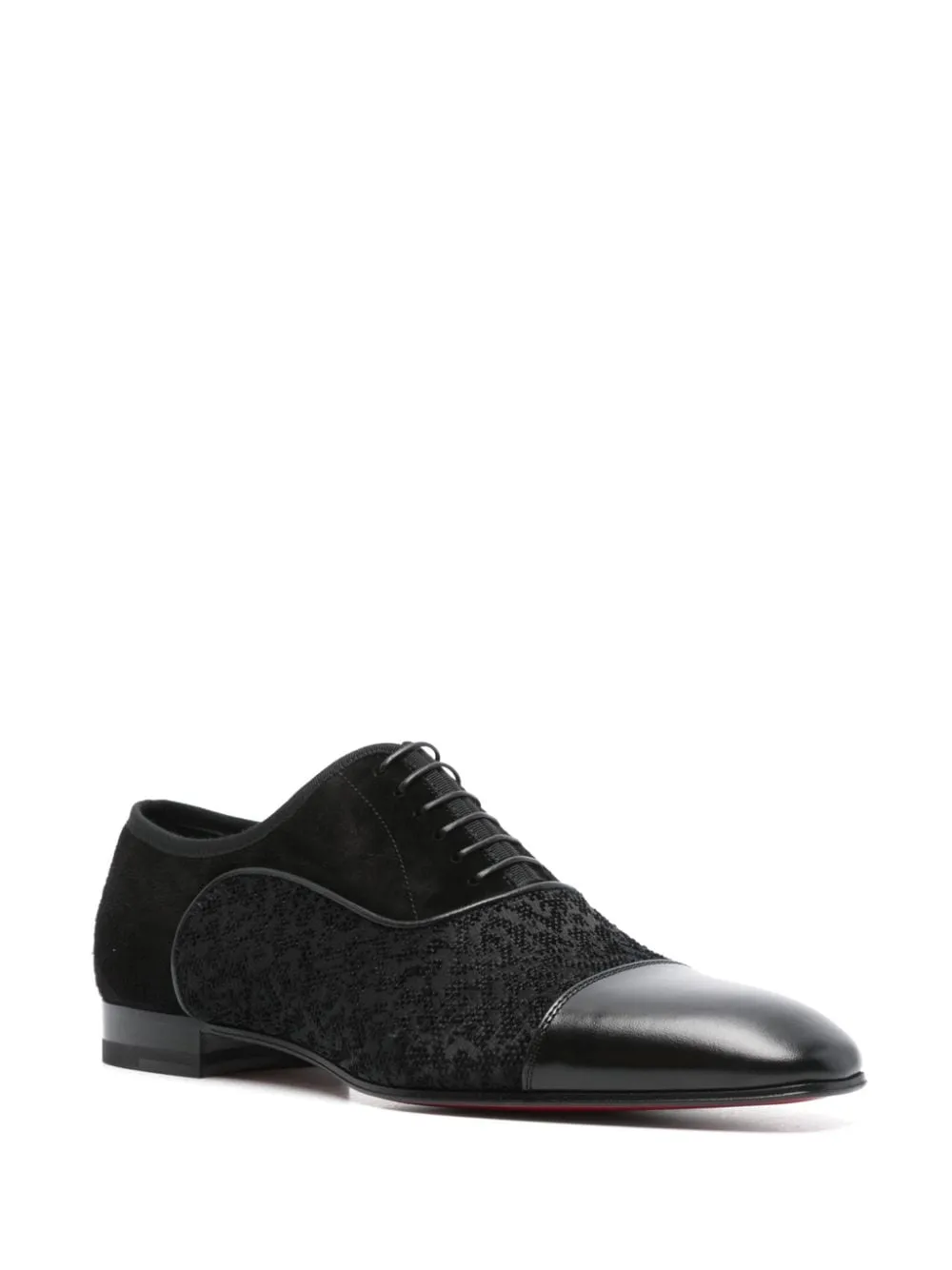 CHRISTIAN LOUBOUTIN Sophisticated Lace-Up Oxfords for Men