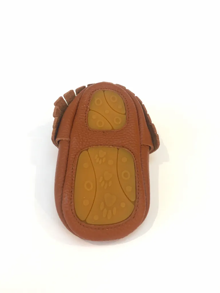 Class Fringe Moccasins - Tan