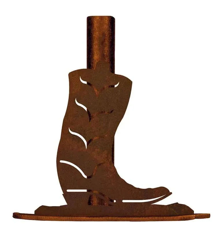 Cowboy Boot Paper Towel Holder