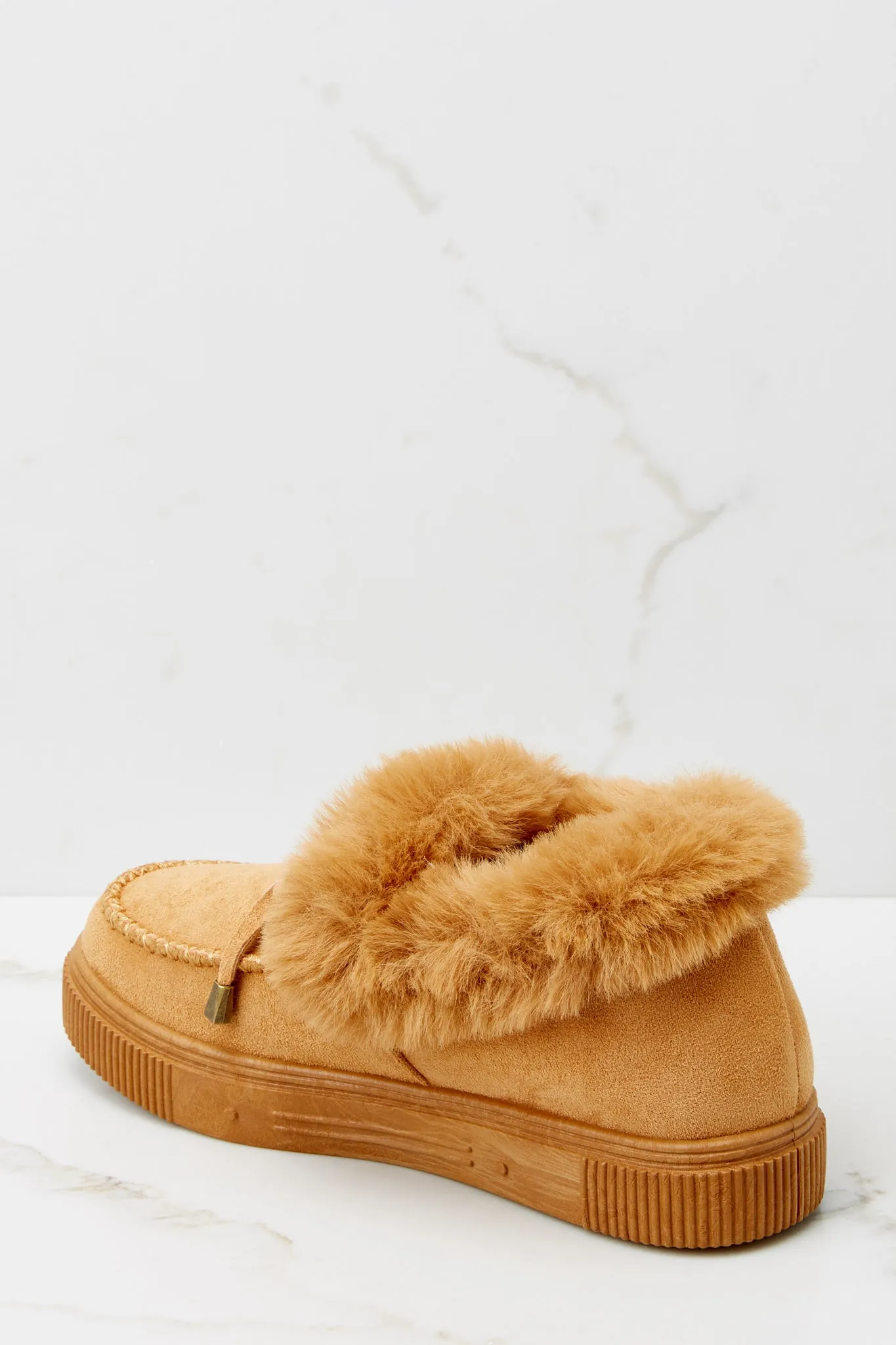 Cozy Steps Camel Moccasins