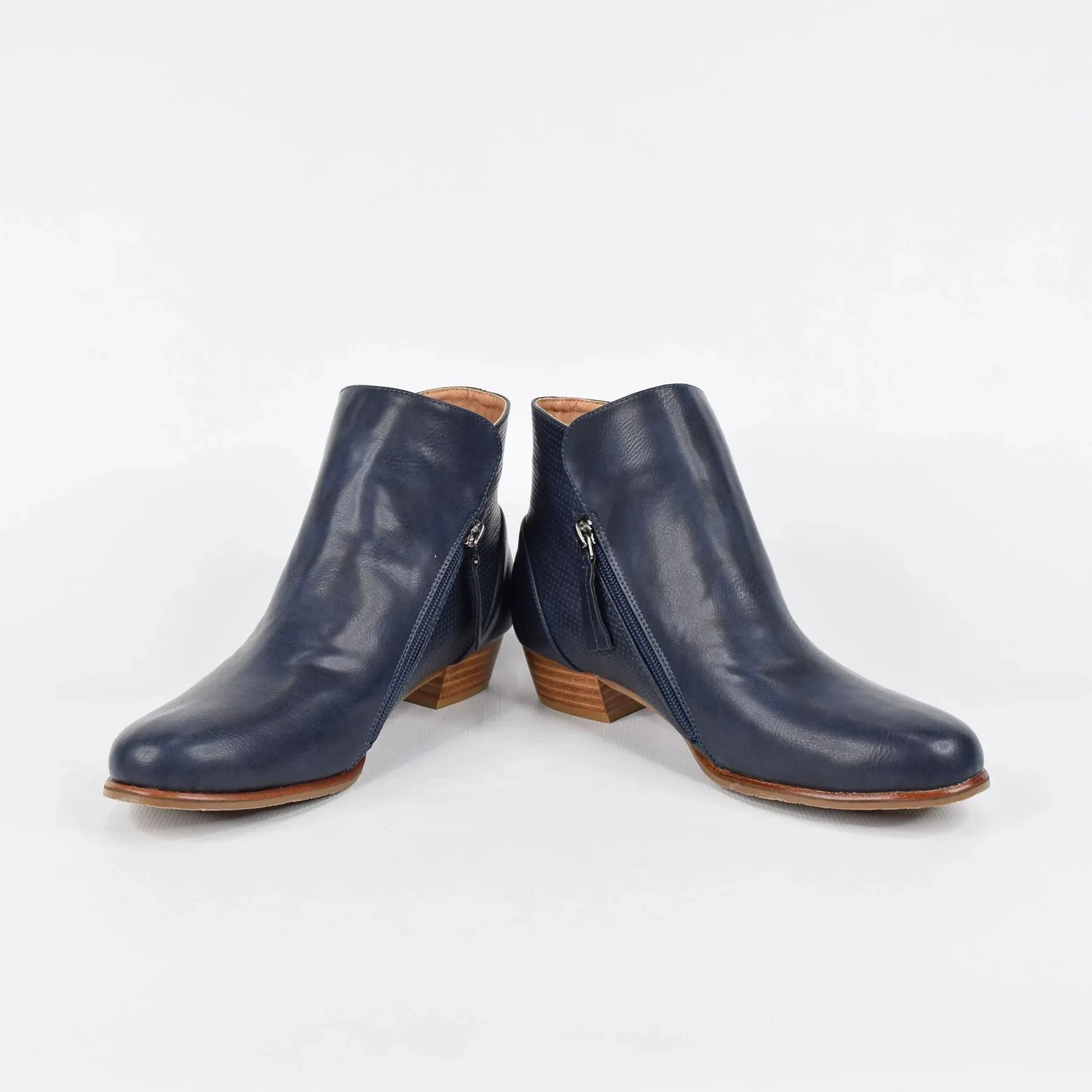 Cracker Ankle Boot Navy