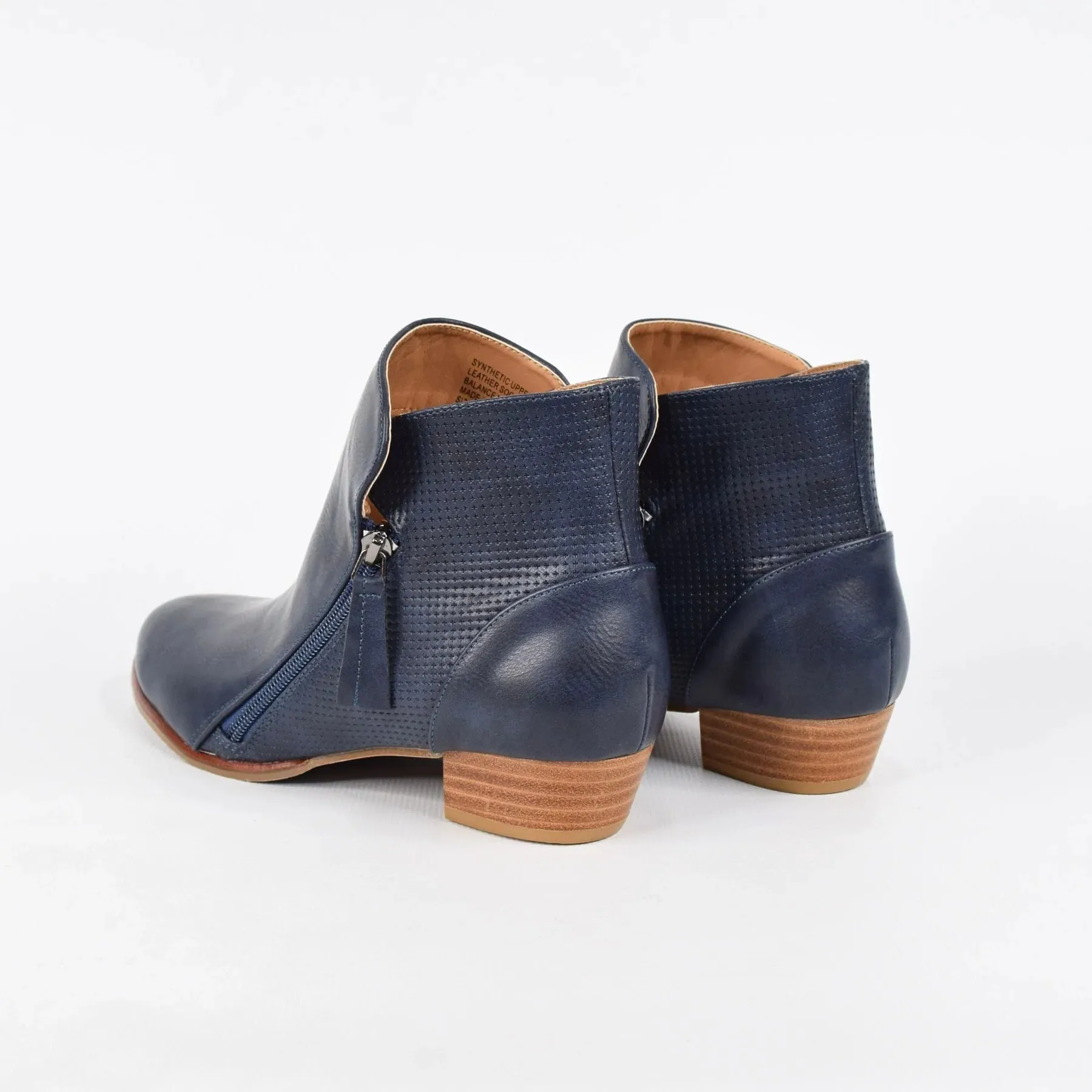 Cracker Ankle Boot Navy