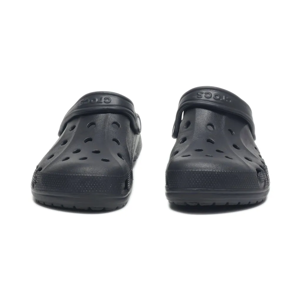 Crocs Baya Clogs Rubber Black Colour For Women