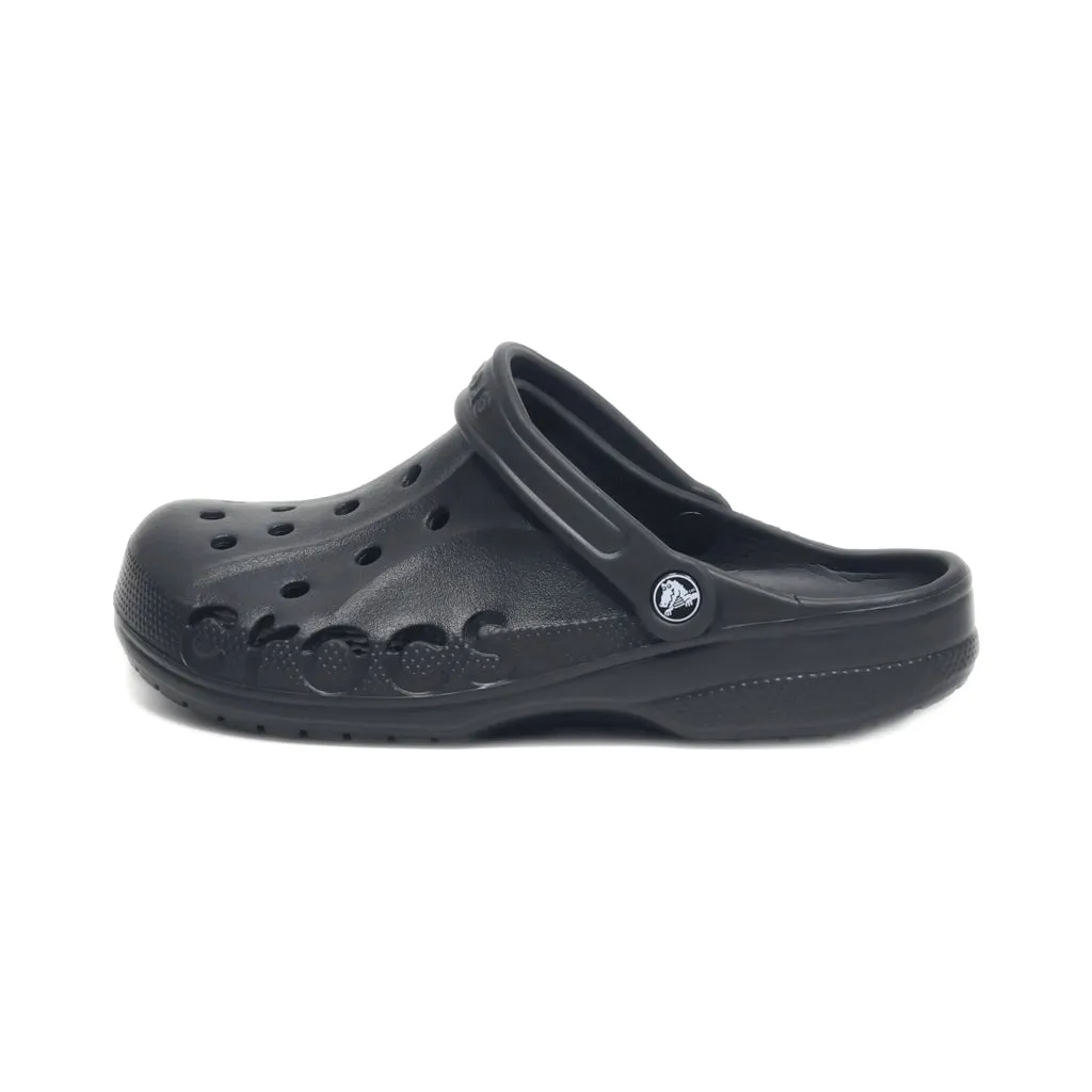 Crocs Baya Clogs Rubber Black Colour For Women