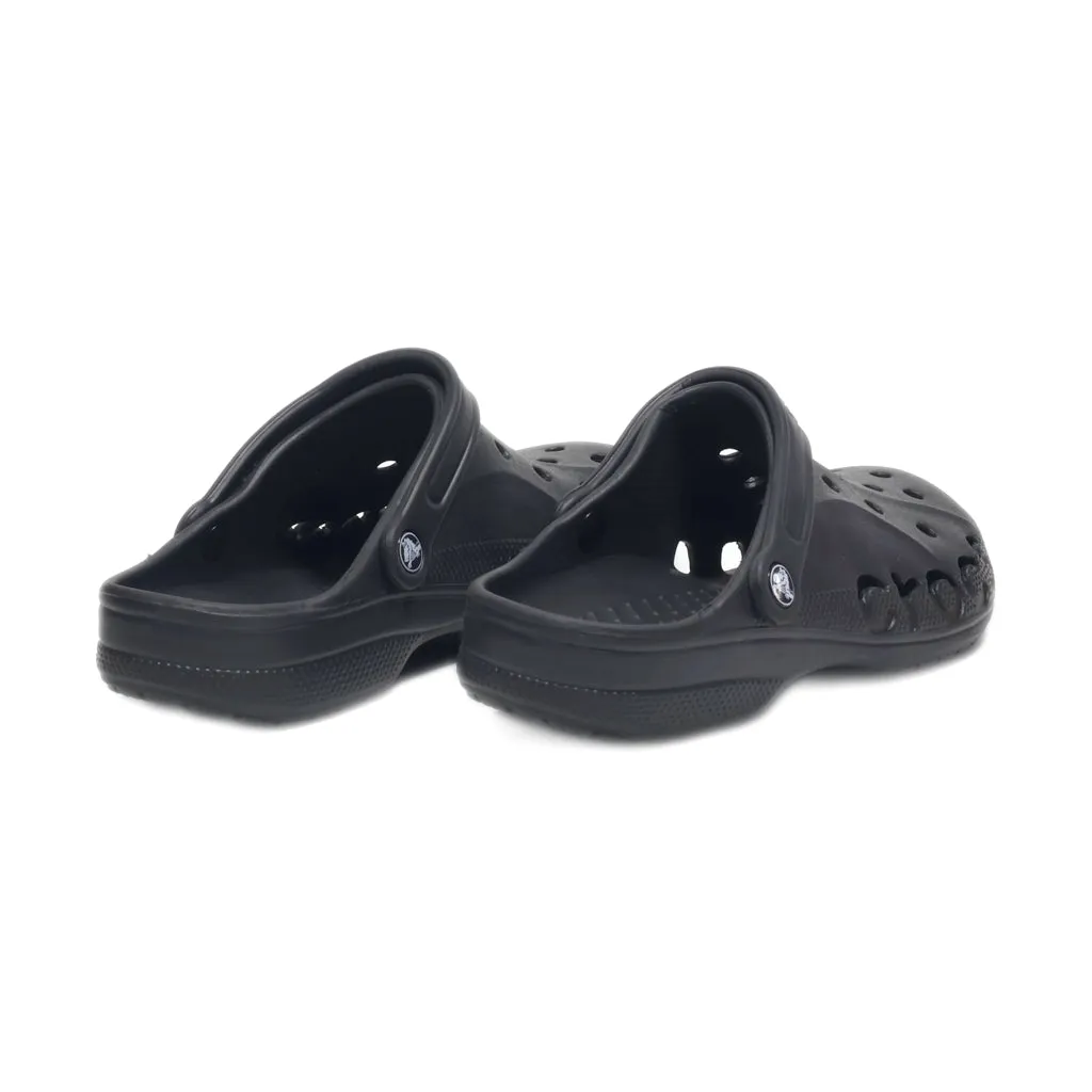 Crocs Baya Clogs Rubber Black Colour For Women