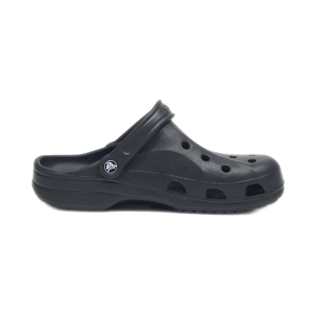 Crocs Baya Clogs Rubber Black Colour For Women