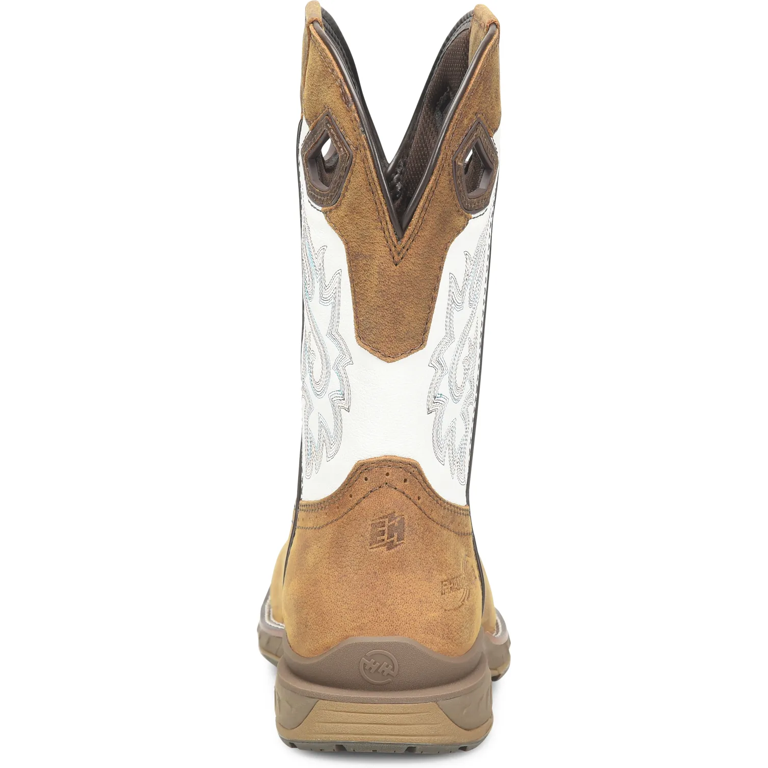 Double H Men's 11" WD Square Toe Comp Toe Roper Work Boot -Brown- DH5426