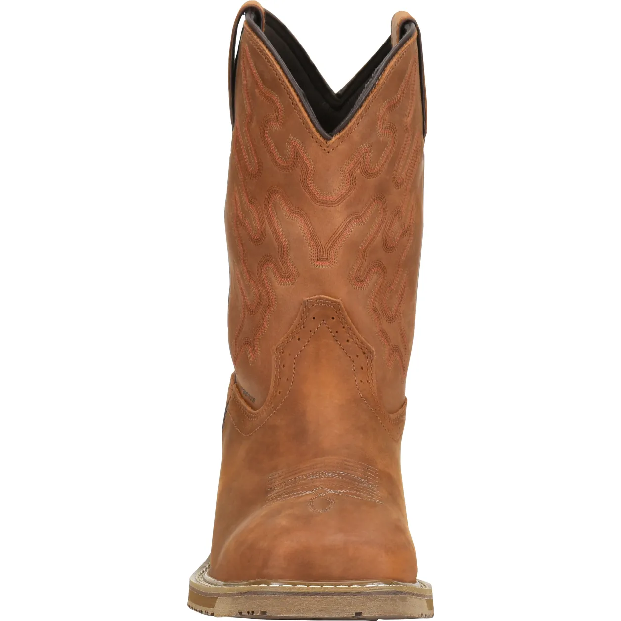 Double H Men's Jacob 10" Comp Toe WP Western Work Boot- Brown- DH5143