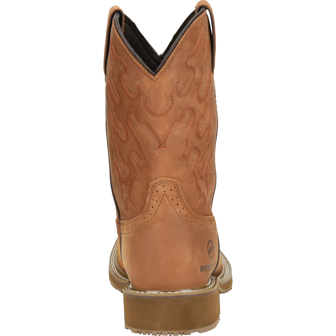 Double H Men's Jacob 10" Comp Toe WP Western Work Boot- Brown- DH5143