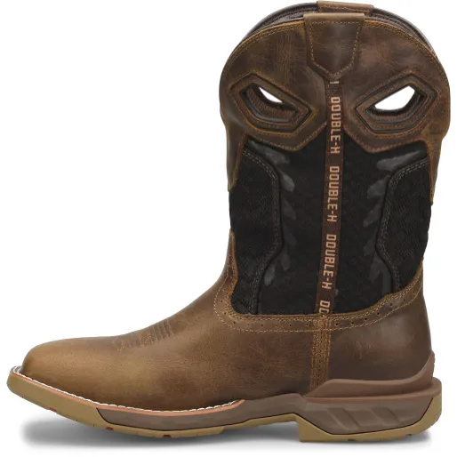 Double H Men's Phantom Rider Zenon 11" Comp Toe WP Western Work Boot- Brown - DH5366