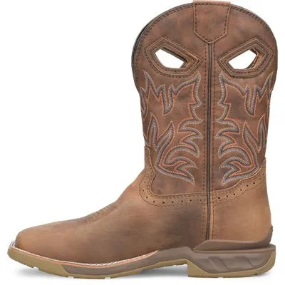 Double H Men's Portal 11" Wide ST Roper Work Boot -Brown- DH5382