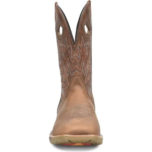 Double H Men's Portal 11" Wide ST Roper Work Boot -Brown- DH5382