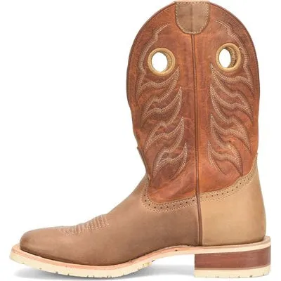 Double H Men's Thatcher 11" Wide SQ Toe Roper Work Boot -Brown- DH7028