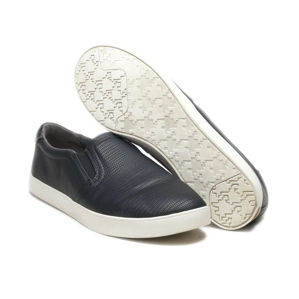 Dr. Scholl'S Memory Foam Cool Fit Slip Ons Leather Black Colour For Women