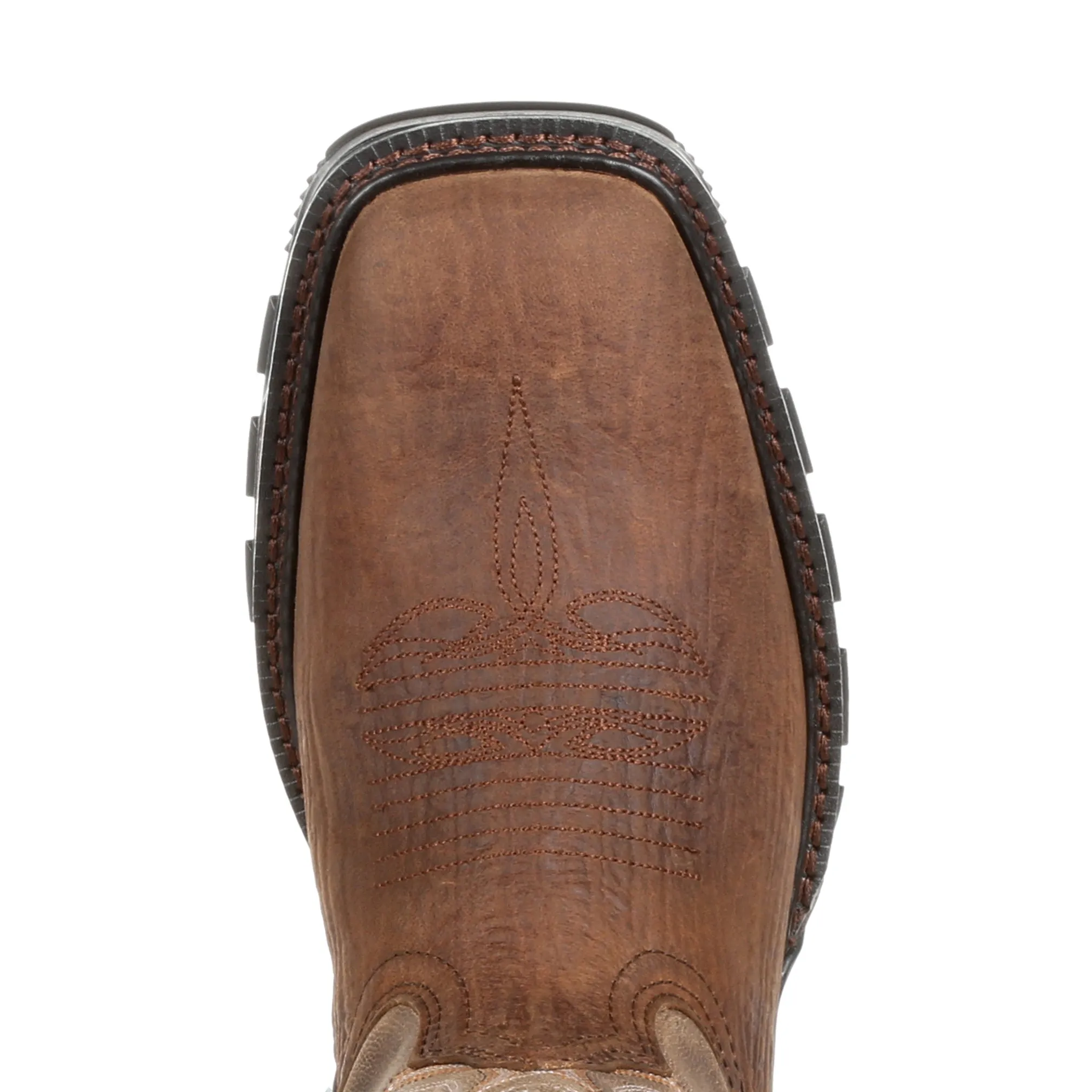 'Durango' Men's 11" Maverick XP Western Work Square Toe - Brown / Tan