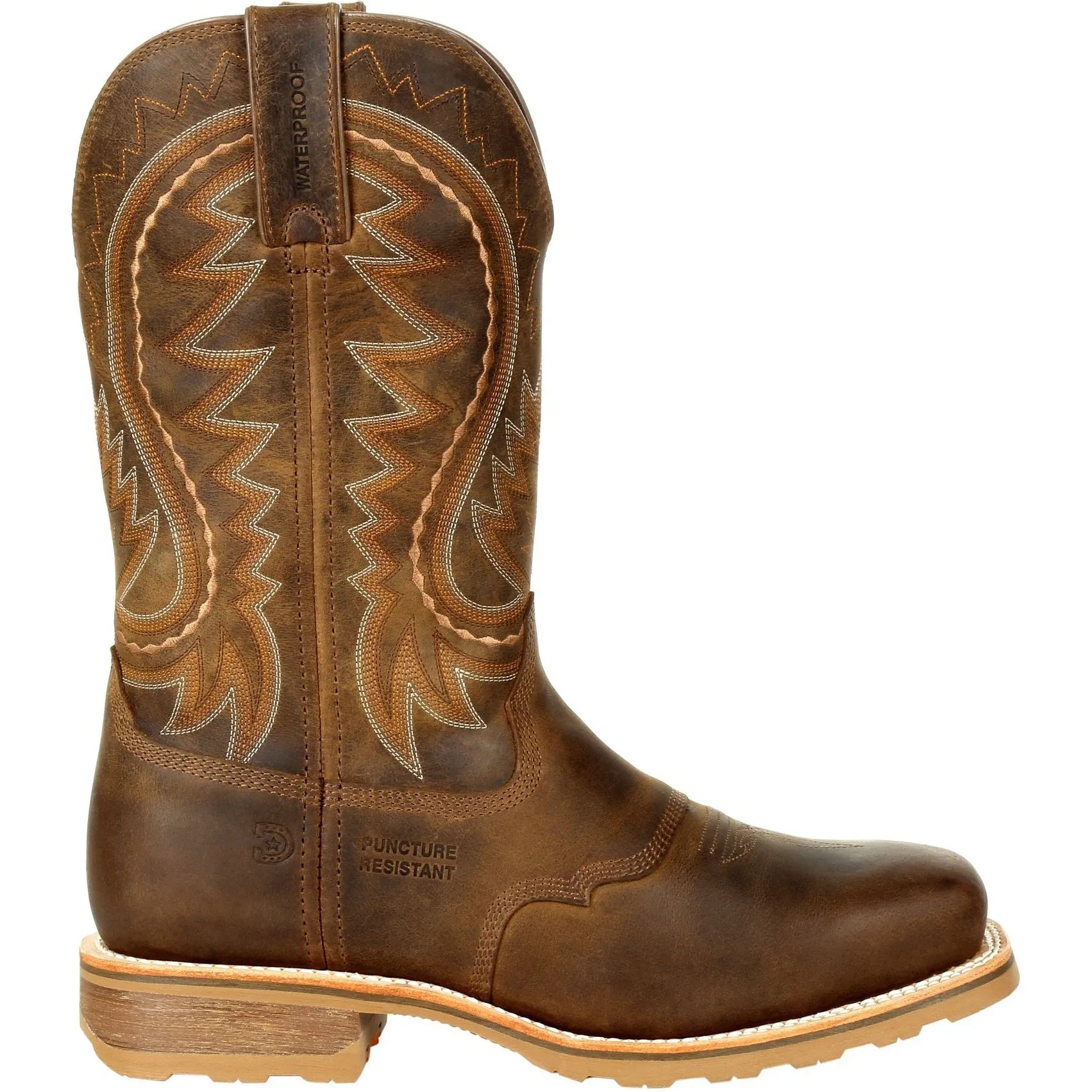 Durango Men's Maverick Pro 12" Stl Toe WP Western Work Boot - DDB0297