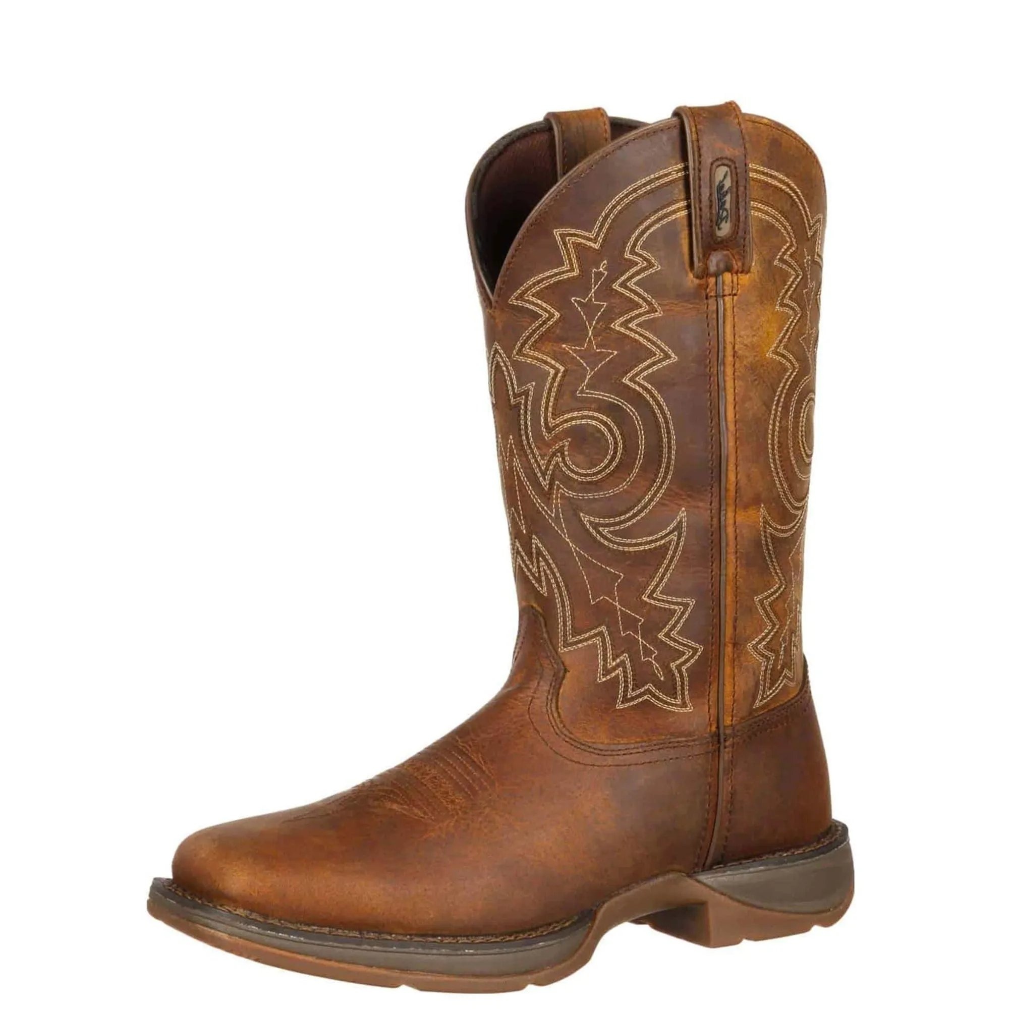 Durango | Men's Rebel Steel Toe Pull-On Western Boot | Brown