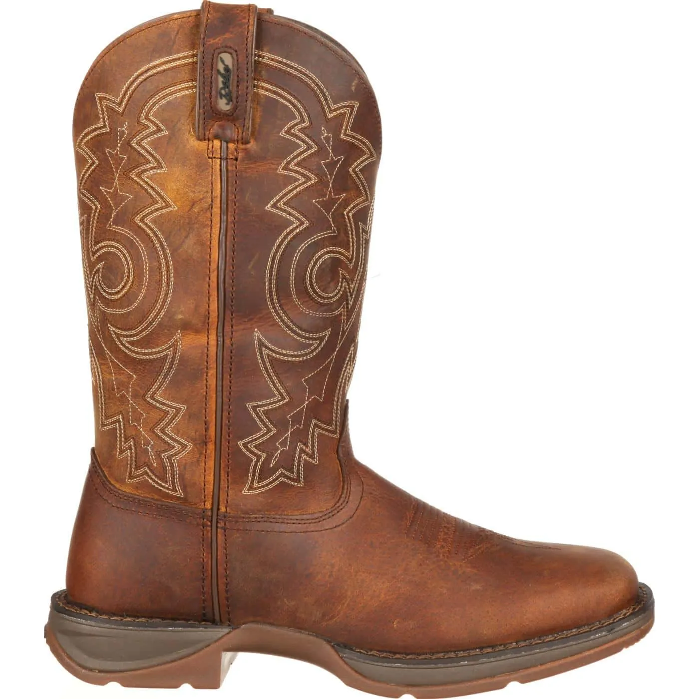 Durango | Men's Rebel Steel Toe Pull-On Western Boot | Brown