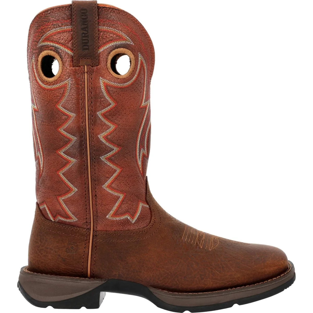 Durango Rebel Men's Western 12 inch Pull-on Work Boots Ddb0327 In Cimarron Brown